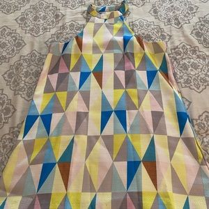 Alexis Geo-Print Mini Dress